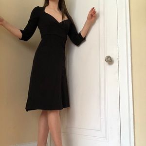 Vintage Diane von Furstenburg wool wrap dress.